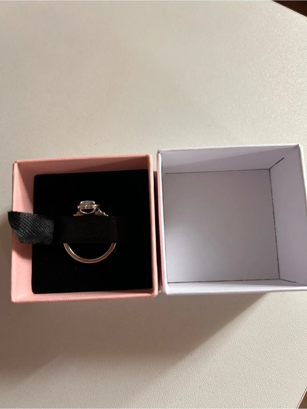 Pandora Elevated Heart Ring